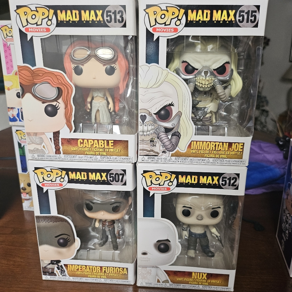 Set Of Fury Road Pops
